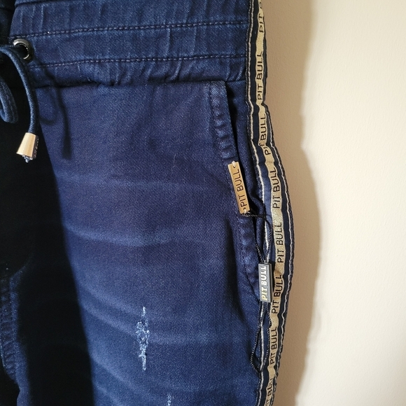 Pitbull Jeans Women's Denim Jumpsuit Brazilian Butt Lifter Size 6 - Picture 9 of 11